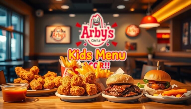 arby's kids menu