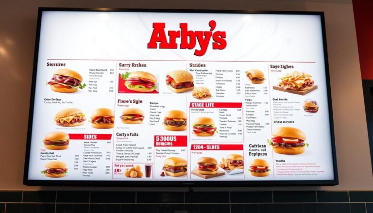 arby's menu